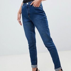 Misguided Tall Riot High Rise Mom Jeans